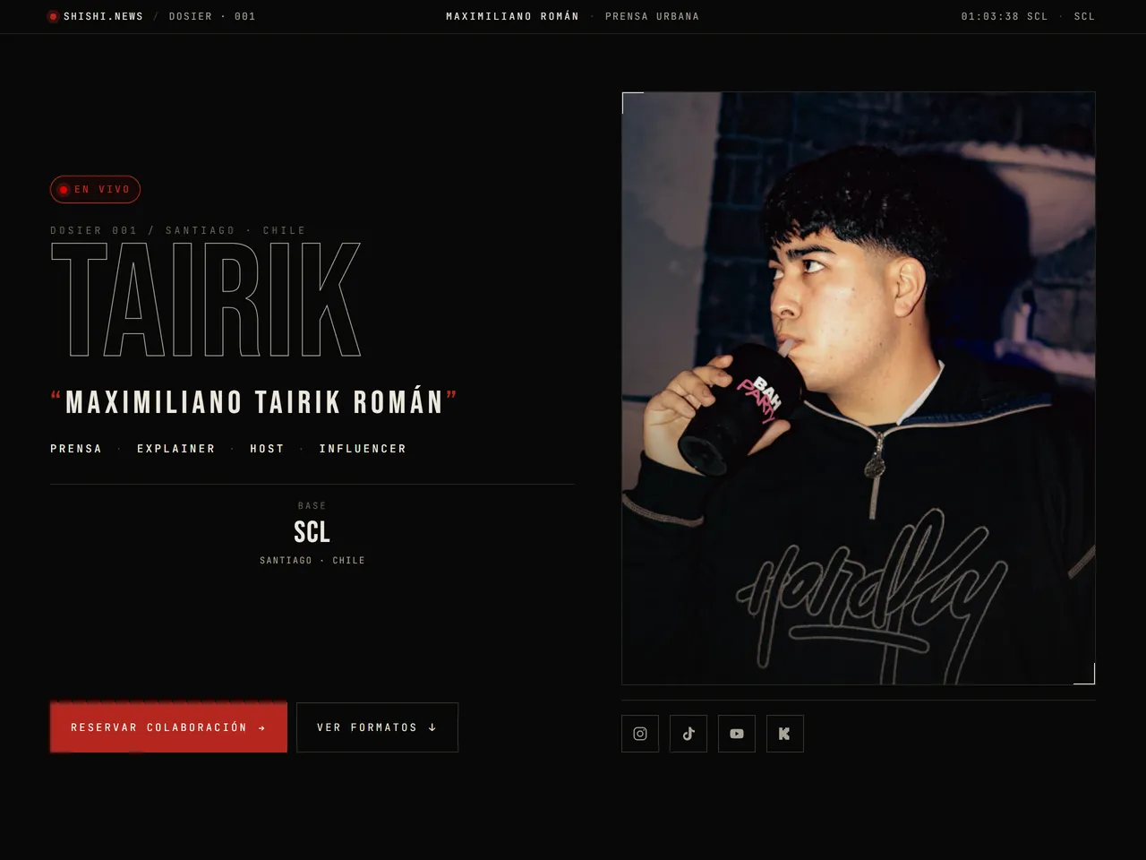 Sitio web de TAIRIK